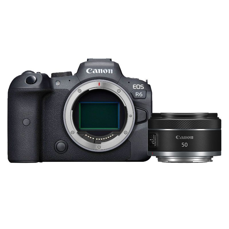 Canon EOS R6 Mark II + RF 50mm F/1.8 STM Lens Kit
