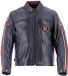 Helstons Ace 10 Years Leren Jas Blauw - Jas