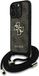 Guess 4G Serie - iPhone 16 Pro Max Hoes - Crossbody Strap - Leren Bescherming - Bruin