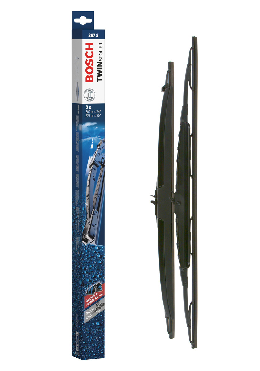 Bosch ruitenwissers Twin 367S - Lengte: 600/625 mm - set wisserbladen voor