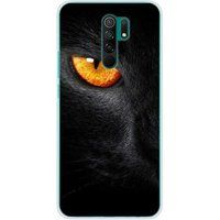 Xiaomi Redmi 9 Oeil de panthere bedrukt siliconen hoesje