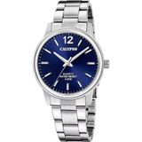 Calypso K5864/3 Polshorloge Unisex Blauw Zilverkleurig Staal