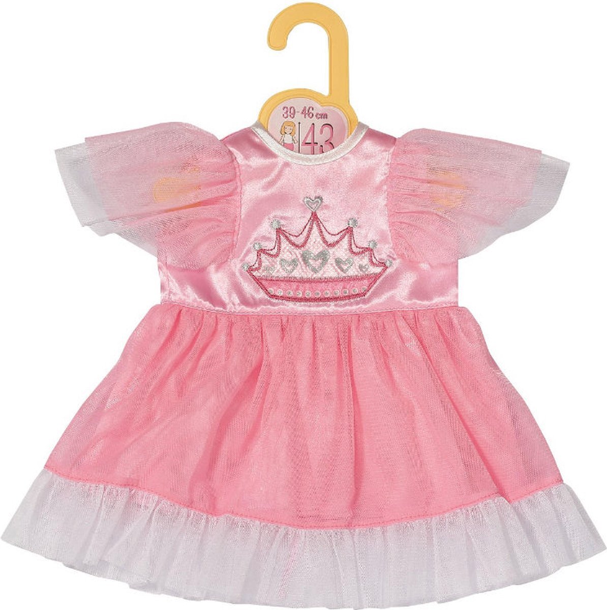 Dolly Moda Dolly Moda Princess Dress 43cm