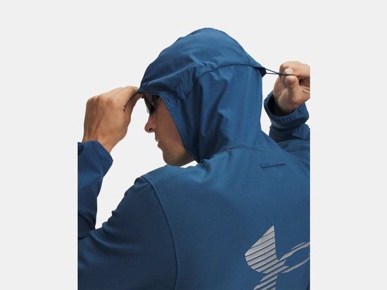 Under Armour Men's Jacket UA Velociti Pro Storm - Blue, Size XL