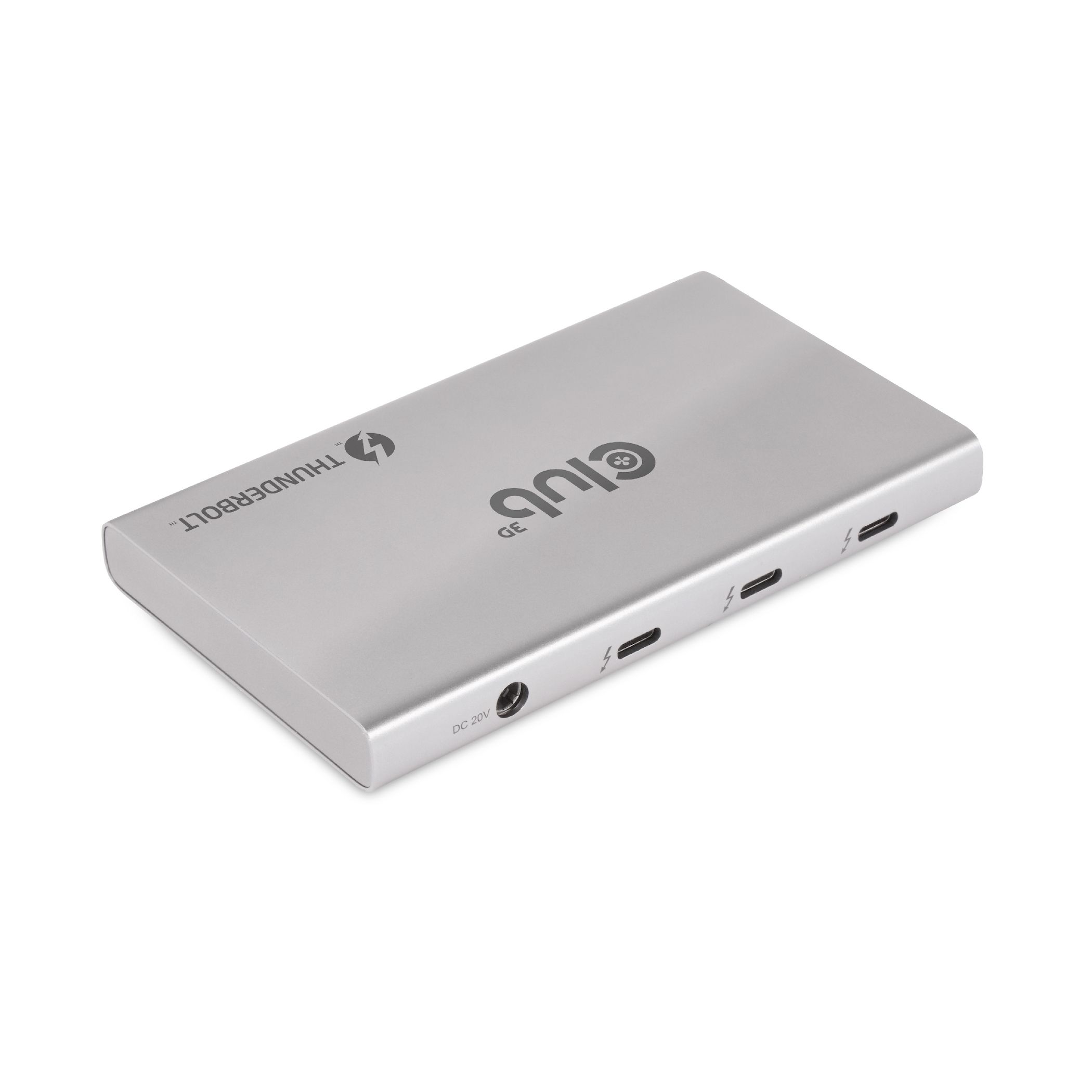 CLUB3D Thunderbolt 4 5-in-1 Hub - Silver