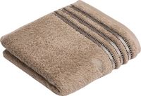 Vossen Cult de Luxe handdoek camel 50x100 cm