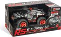 MONDO MOTORS Voiture télécommandée Audi Q E-tron, échelle 1:24, carrosserie en Lexan, direction complète