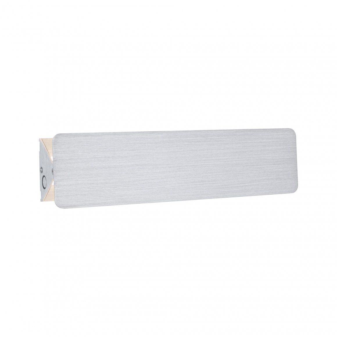 Paulmann Katla Wandlamp - Zilver - Rechthoekig - 7W - 31cm