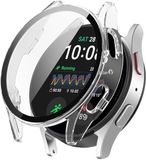 By Qubix Qubix - Hard case waterdicht - Transparant - Geschikt voor Samsung Galaxy Watch 7 - 40mm