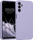 kwmobile Samsung Galaxy A14 5G hoesje - TPU backcover met siliconen coating - Lavendel