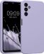 kwmobile Samsung Galaxy A14 5G hoesje - TPU backcover met siliconen coating - Lavendel