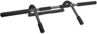 Ibenzoa® Rack d'entraînement de fitness réglable pour utilisation à la porte et exercices au sol avec fonction 4-en-1