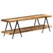 VidaXL TV meubel 160x40x50 cm massief mangohout