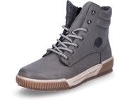 Rieker dames veterboot grijs