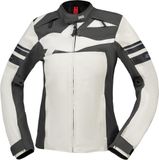 IXS Rapid-STX 2.2, veste textile imperméable pour femmes, couleur: Gris Clair/Gris Foncé, taille: XXL