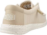 HEYDUDE Wally Stretch Sox Heren Instappers Irish Cream/Egret - Maat 46