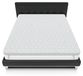 Surmatelas Polyuréthane Blanc/Gris 90x200 cm