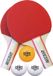 Gewo Tafeltennisset midi batjes met 3 Ping Pong ballen