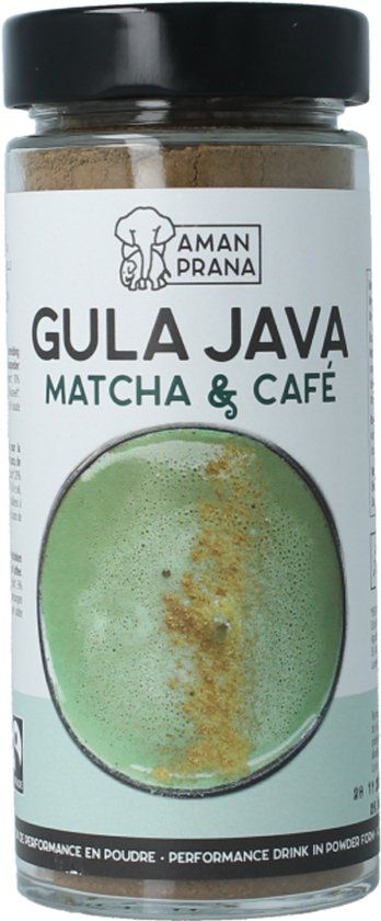 Amanprana Gula Java Matcha & Cafe Bio 230 Gram