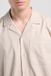 America Today Shirt Henry Lange mouw Katoen Beige L