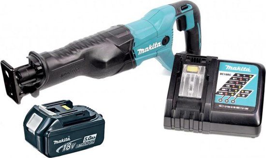 Makita DJR186RT 18V Li-Ion Reciprozaag Set (1x 5.0Ah)