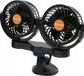 ABC-LED Duo auto ventilator - 4 inch - 24V - Zwart