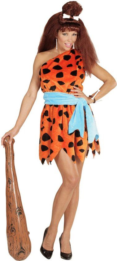 Widmann The Flintstones Kostuum Flintstones Vrouw Stenen Tijdperk Kostuum Large Carnaval kostuum Verkleedkleding