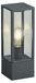 Applique murale Garonne, aluminium, anthracite, E27, 40 cm