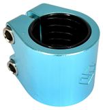 Trottinette stunt collier de serrage pour guidons 32/35mm turquoise