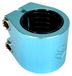 Trottinette stunt collier de serrage pour guidons 32/35mm turquoise