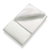 SETEX Matrasonderlegger, polyester, matrasbeschermer om op een lattenbodem, 200 x 200 cm, wit