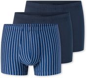 Schiesser 3PACK Shorts - 95/5 Essentials - Onderbroek Heren blauw