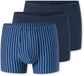 Schiesser 3PACK Shorts - 95/5 Essentials - Onderbroek Heren blauw