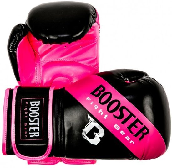 Booster BT Sparring Bokshandschoen Pink Stripe-10oz