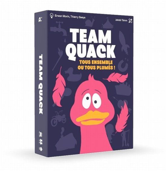 Helvetiq Team Quack Coöperatief Partyspel 300 kaarten