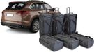 Car-Bags.com B.V. Set de sacs de voyage Pro.Line Noir Convient pour Porsche Cayenne II (92A) 2010-2017