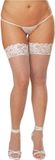 DreamgirlDreamgirl (All) Dreamgirl Thigh Highs - White