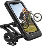 OEM VHV Telefoonhouder - Waterdichte telefoonhouder voor scooters - met digitale display, waterdicht - geschikt voor scooters, motorfietsen en elektrische fietsen