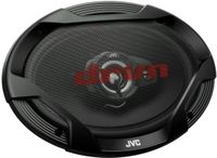 JVC CS-DR6932 DRVN Series, 6 x 9 inch 3-weg auto luidspreker, 500 W piekvermogen, 70 W RMS, 4 ohm, 50 mm middentonen & 12 mm calotte tweeter, incl. afdekking, 2 stuks