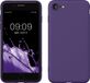 kwmobile hoesje geschikt voor Apple iPhone SE (2022) / iPhone SE (2020) / iPhone 8 / iPhone 7 - Hoesje voor smartphone - Back cover in hyacint paars