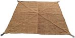 CocoWeave Vierkant Schaduwdoek – 5x5 meter – Duurzame & Stijlvolle Zonnedoek van Kokosvezel – Effectieve Zonwering & waterdoorlatend Zonnezeil – Voor het Terras, Balkon of Tuin Inclusief Bevestigingsmateriaal