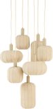 Light & Living Hanglamp TUFIA linnen naturel