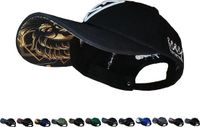 Capiche® Mighty Lion Baseball Cap Zwart Katoen Unisex One Size