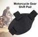 Merkloos / Sans marque Okado Schoenbeschermer Motor Zwart – Laarsbeschermer voor Schakelen – One Size Schakelbeschermer met Elastiek en Klittenband – Unisex voor Motor en Brommer