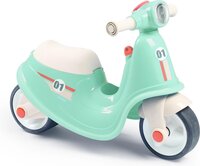 smoby Smoby 721006 Rollerendrager, voor kinderen vanaf 18 maanden, stille wielen, speelgoedkist, blauw