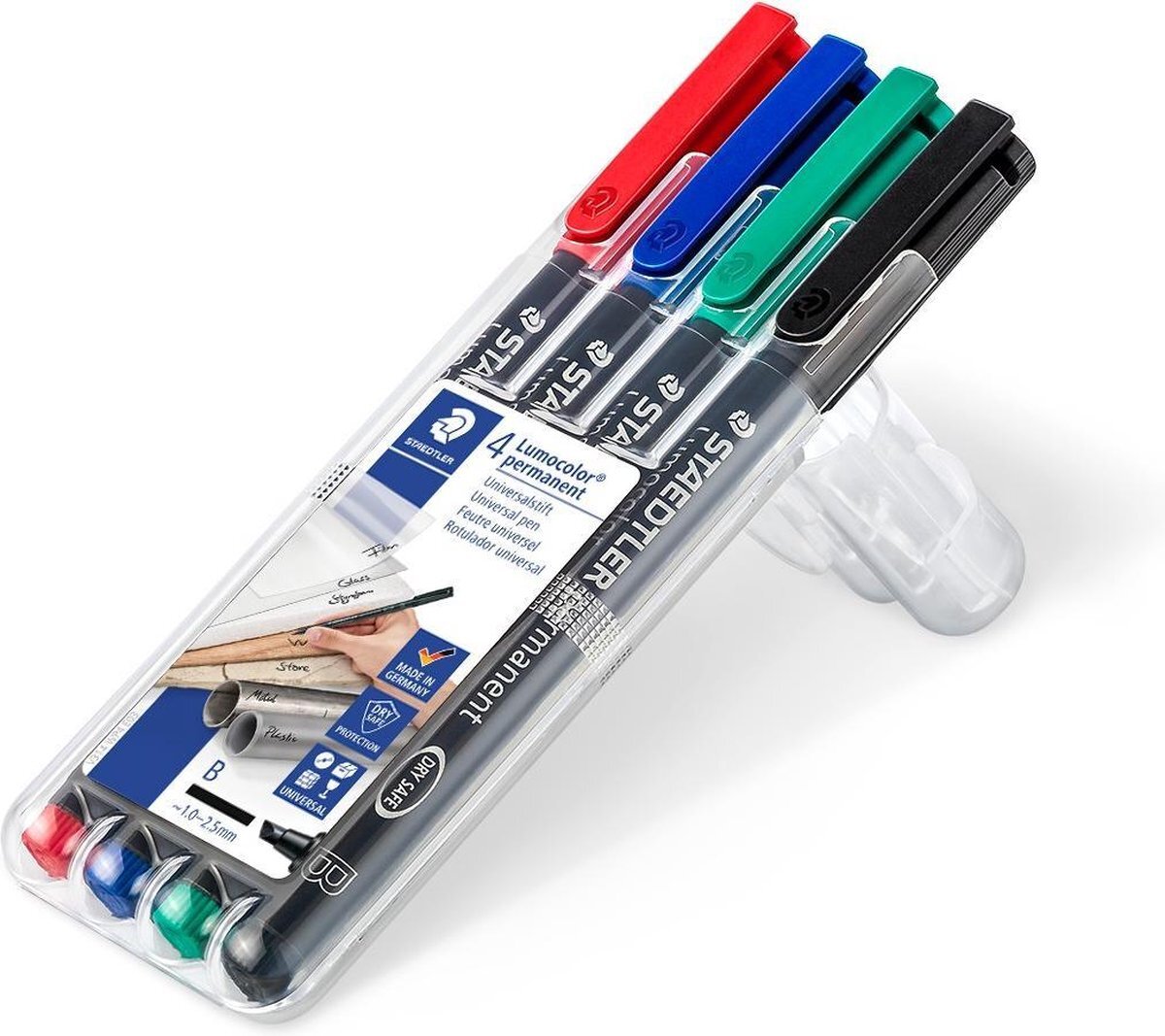 Staedtler Lumocolor B permanent - Box 4 st