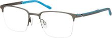 AD LIB Optische Prescription Eyewear Frames voor heren, grijs, 53 (M)