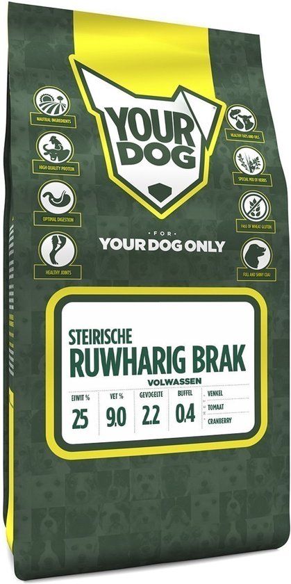 Yourdog steirische ruwharig brak volwassen - 3 KG