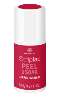 Alessandro Striplac Peel or Soak Red Paradise 8ml