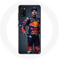 Maniacase Hoesje Samsung Galaxy A41 miguel oliveira moto gp trophee ktm